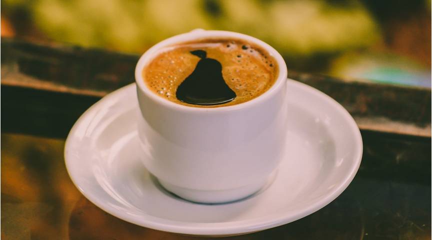 Alkaline water makes coffee bolder