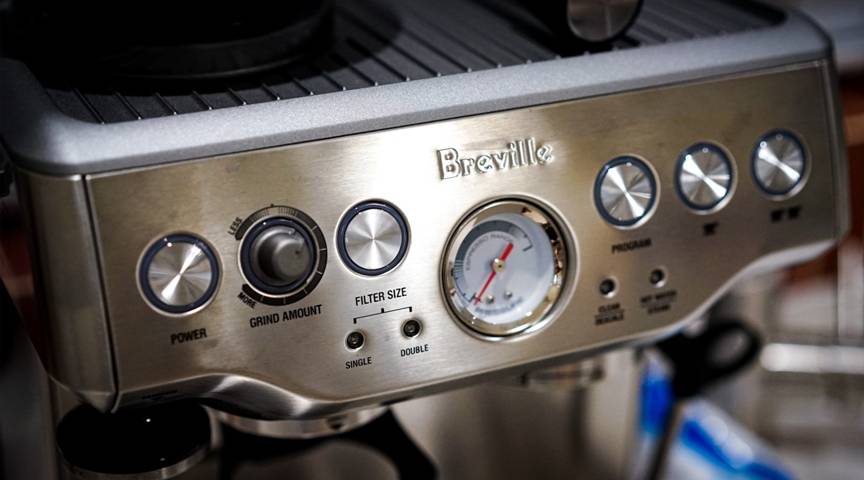 Breville espresso machine low pressure