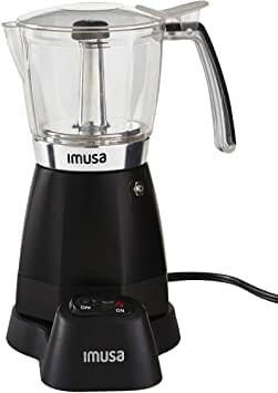 Imusa Black Espresso Maker